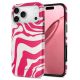 2. Tech-Protect Lamano MagSafe Case for iPhone 18 Pro Max / 17 Pro Max - White and Pink