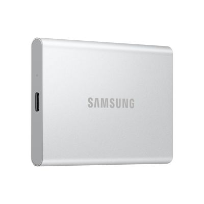 2. Samsung T7 Resurrected 2TB Silver External SSD Drive