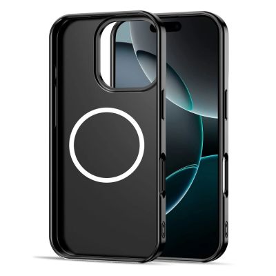 4. Tech-Protect Lamano MagSafe case for iPhone 16 Pro Max - brown-purple