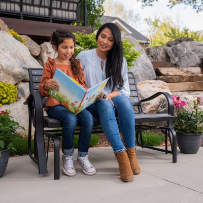 14. Lifetime 60276 Rocking Bench