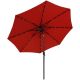 21. GARDEN UMBRELLA WITH LED LIGHTING 300CM COCCORA