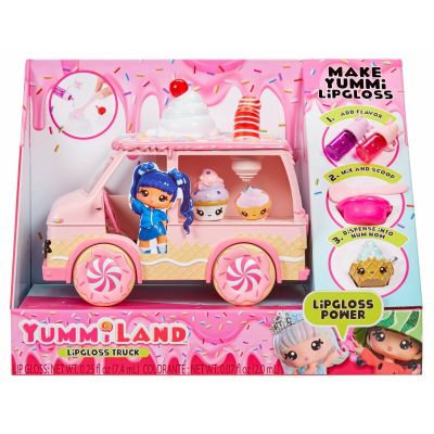 9. MGA Entertainment Yummiland Lipgloss Truck Doll Trailer