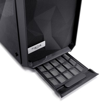 19. Fractal Design Meshify C Midi Tower Black