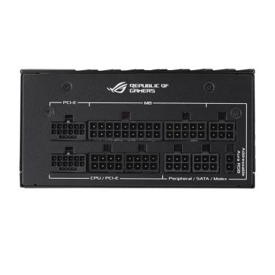 24. ASUS ROG -LOKI-1200T-SFX-L-GAMING power supply module 1200 W 20+4 pin ATX Black, Silver
