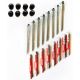 Fischer 10×80 Expansion Plugs with Screws for BenchK Wall Bars, 8 Pieces, PS8