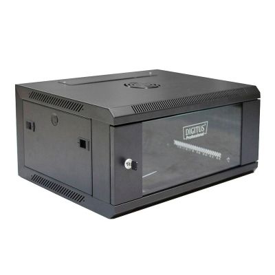 4. Digitus DN-W19 04U/450/B 4U Rack Wall-mounted Cabinet Black