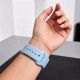 5. Tech-Protect Silicone Strap for Apple Watch 44 / 45 / 46 / 49 mm - Blue