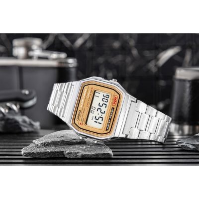 12. CASIO Vintage A158WEA-9EF watch + BOX