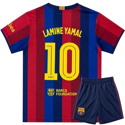 3. FC Barcelona Lamine Yamal Junior Shirt and Shorts Set in Gift Box 2026/27 BD19EY