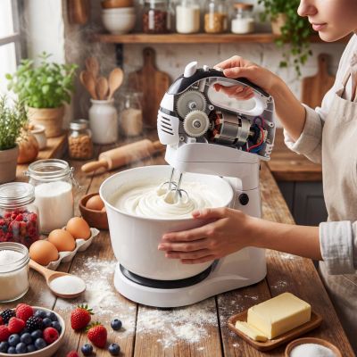 23. Adler AD 4206 hand mixer (300W; white)