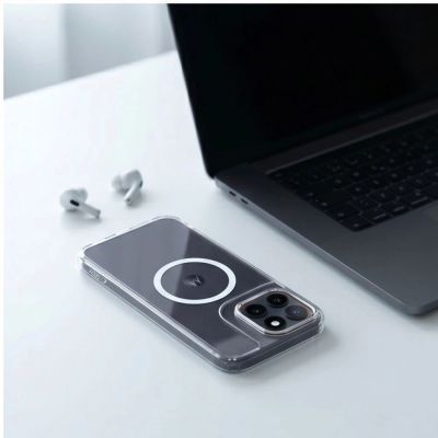 6. Tech-Protect FlexAir Hybrid MagSafe Case for Motorola Edge 70 Fusion / Fusion + 5G - Clear