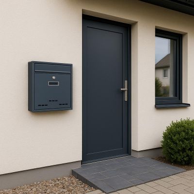 9. LETTERBOX 36X9X31.3CM 1067568 SASKA GARDEN