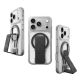 10. AmazingThing Titan Pro Lens Stand Set for iPhone 18 Pro Max with Magnetic Holder and Stand, Compatible with MagSafe - Transparent