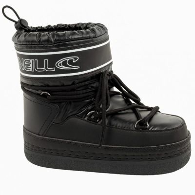 O'neill Lisa High black insulated winter snow boots for kids
