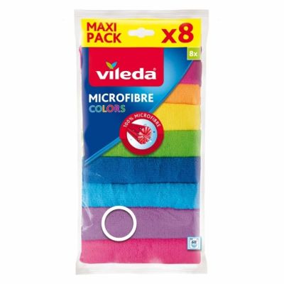 Vileda Microfiber Cloth COLORS 8 pcs.
