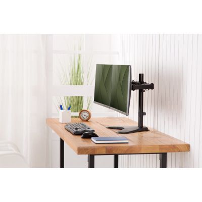 36. DIGITUS DOUBLE DESK STAND 2XLCD MAX. 32" MAX. 2X 8KG TILT-SWIVEL QUICK-RELEASE DA-90401