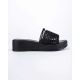 4. Ipanema women's flip-flops Essence black platform fashionable