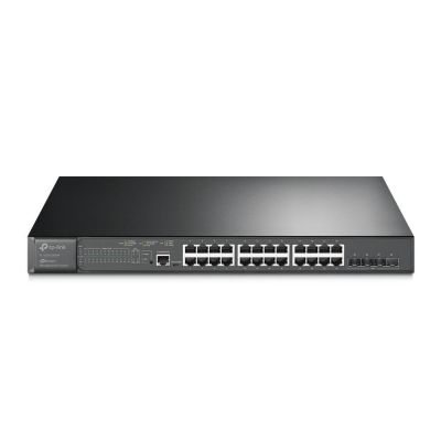 2. TP-Link Omada SG3428XMP Network Link Managed L2+ Gigabit Ethernet (10/100/1000) PoE Support 1U Black