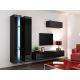 5. TV cabinet VIGO NEW '180' 30/180/40 black/black-polished