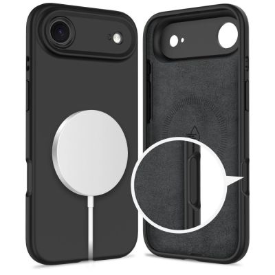 2. Tech-Protect Silicone MagSafe Case for iPhone 17 Air - Black
