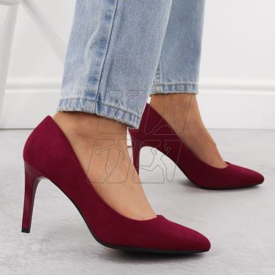 4. Sergio Leone 1339 W SK428C Suede Pumps