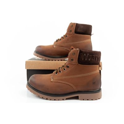 10. Wrangler Arch Fur men's boots, Chelsea boots, elegant, insulated, natural leather