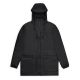 Rains CARGO LONG JACKET W3 12060 01 BLACK