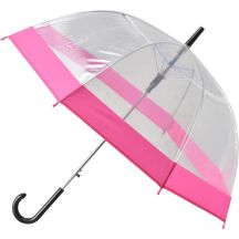 Long Transparent Pink Umbrella SEMI LINE