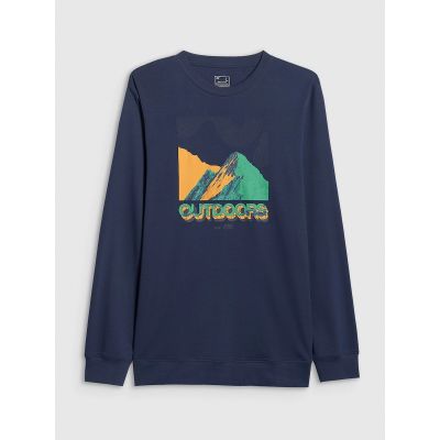 8. Longsleeve with print for men 4F 4FRAW25TLONM618-31S