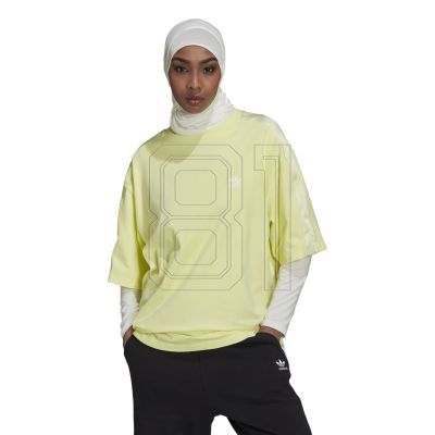 6. Adidas Adicolor Classics Satin Tape Tee W H37810