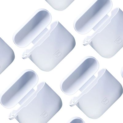 12. 3mk Silicon AirPods Case for AirPods 3 - white
