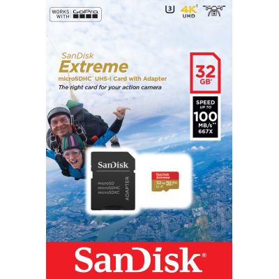 8. Sandisk microSDHC Action