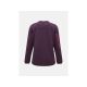 4. Peak Performance W Trail Polartec Crew Purple Sweatshirt