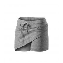 Two in one women's skirt (dark gray melange)
