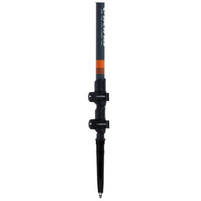 10. VIKING Kangri Skitouring poles 65-135cm, gray-orange