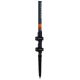 10. VIKING Kangri Skitouring poles 65-135cm, gray-orange