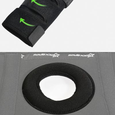 13. Rockbros LF1106L sports protector for patella and knee joint, size L - black