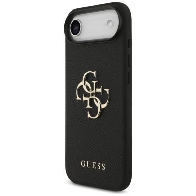 2. Guess Grained Big 4G & Classic Logo case for iPhone Air - black