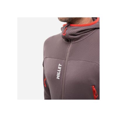 5. MILLET Fusion Grid Hoodie M Purple Plum