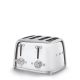 2. Smeg TSF03SSEU toaster 6 4 cavities 2000 W Chrome