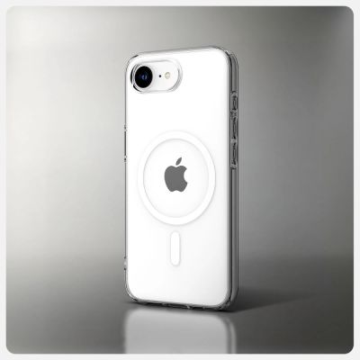 10. Spigen Liquid Crystal Mag MagSafe Case for iPhone 16e / 17e - Transparent
