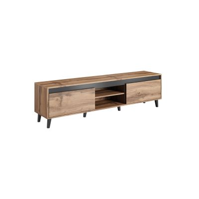 NORD II TV cabinet 170cm Wotan oak/anthracite
