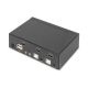 5. DIGITUS KVM SWITCH 2 PORT HDMI, 4K 30HZ DS-12870