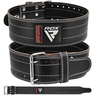 BODYBUILDING LEATHER BELT RD1 RDX BLACK S