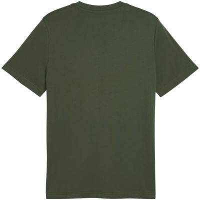 3. Puma Men's ESS Small No. 1 Logo Centered Tee Dark Green 692912 86