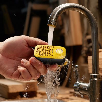 11. Joyroom Maya JR-MS03 portable Bluetooth speaker with built-in flashlight, resistant - yellow