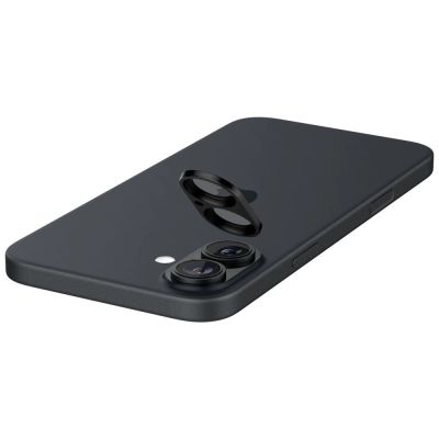 5. Spigen Optik GLAS.TR Camera Protector 2-PACK for iPhone 16 / 16 PLUS - Black