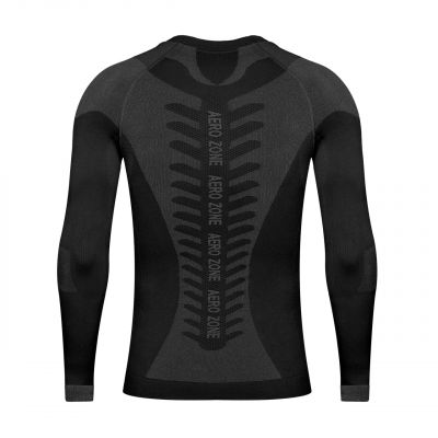 6. Alpinus Tactical Base Layer Thermoactive Shirt Black and Gray M GT43219