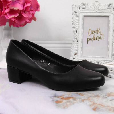 11. Black block heels by Sergio Leone