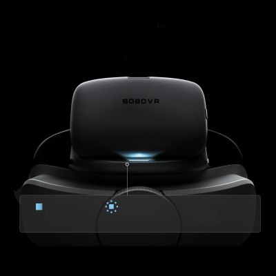 4. BoboVR P4U Head Strap with Battery for PICO 4 Ultra and Ultra Enterprise - White and Black